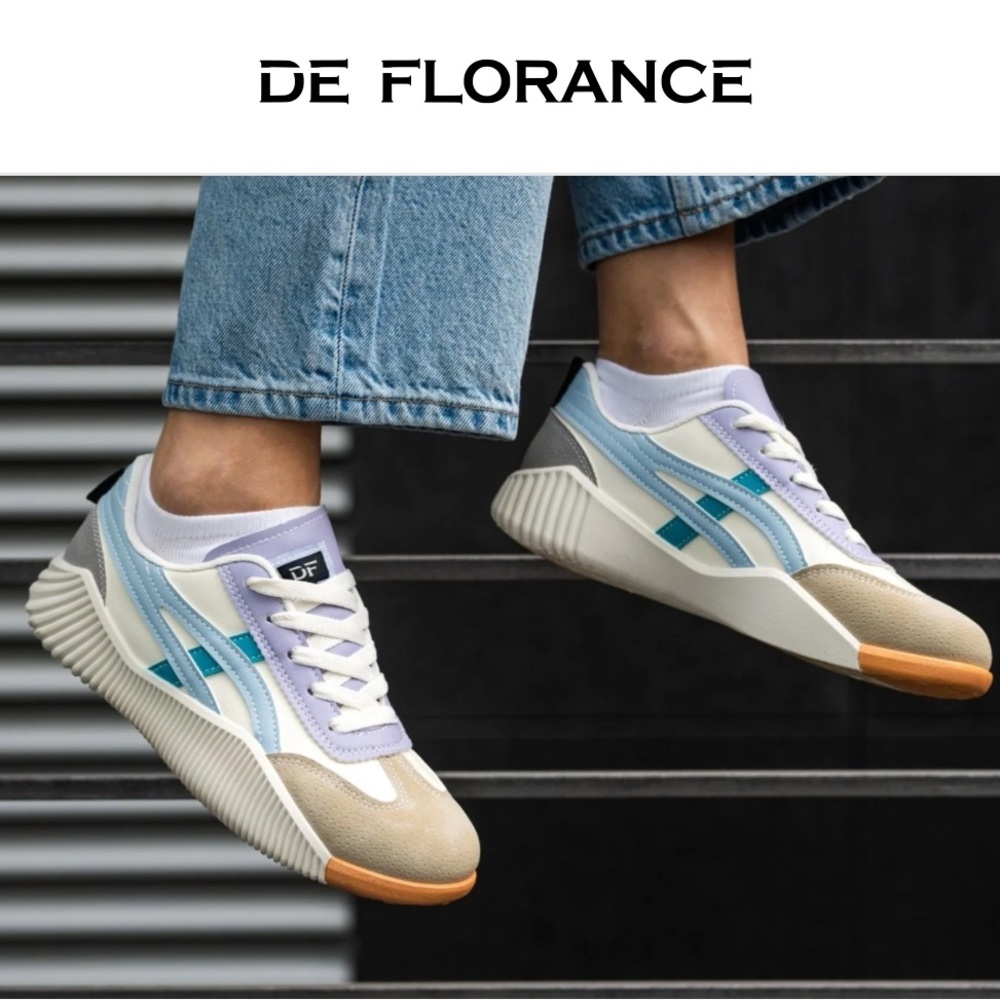 NEW De Florance Retro Style Orthopedic Sneakers eu 41 us‎ 10.5